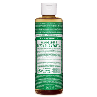 Pure Castile Liquid Soap Almond - Dr Bronners
